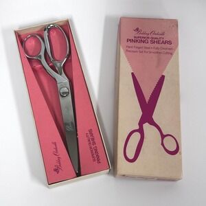 Vintage Belding Corticelli pinking shears scissors- IMPERFECT
